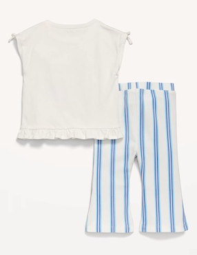 Conjunto Old Navy de algodón para niña