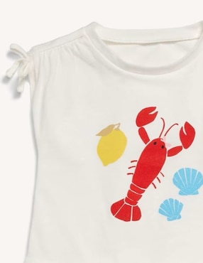 Conjunto Old Navy de algodón para niña