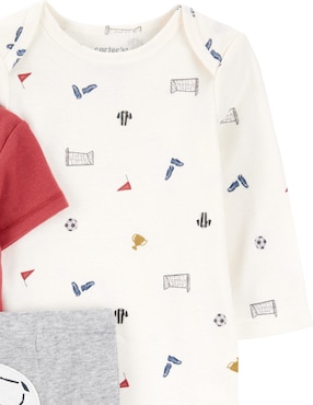 Conjunto Carter's de algodón para bebé niño