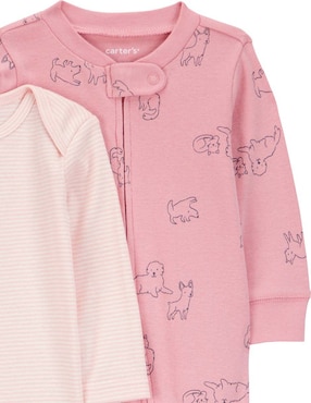 Conjunto Carter's de algodón para niña