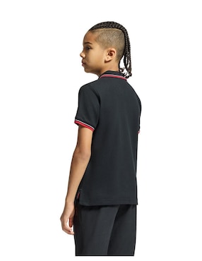 Playera tipo polo psycho bunny de algodón para niño