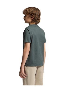 Playera Psycho Bunny HD24 manga corta para niño