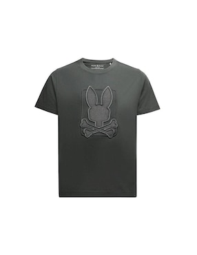 Playera Psycho Bunny HD24 manga corta para niño