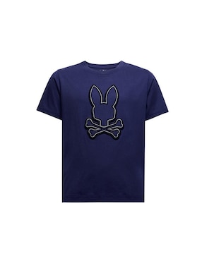 Playera Psycho Bunny HDd24 manga corta para niño