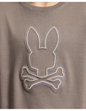Playera Psycho Bunny Hd24 manga corta para niño