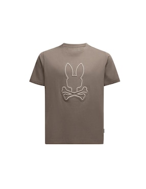 Playera Psycho Bunny Hd24 manga corta para niño