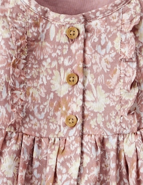 Vestido con calzón Oshkosh manga regular para niña