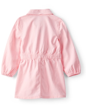 Vestido Oshkosh manga regular para niña