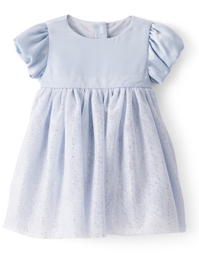 Vestido Oshkosh manga globo para bebé niña