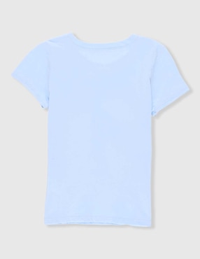 Playera The Children's Place unicornio manga corta para bebé niña