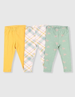 Set legging Fiorella para bebé niña