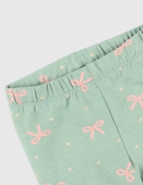 Set legging Fiorella para bebé niña