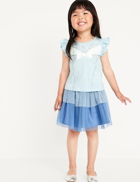 Conjunto Old Navy disney cenicienta de algodón para niña