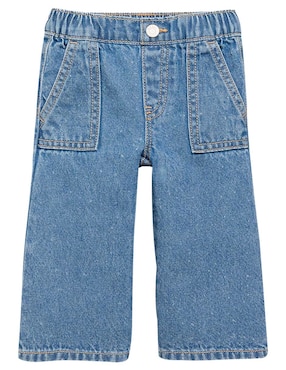 Jeans flare Old Navy lavado obscuro para bebé niña