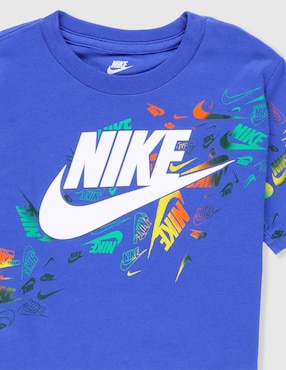 Playera Nike manga corta para bebé niño
