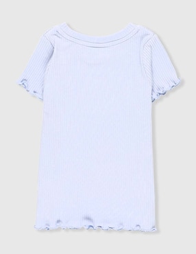 Playera Cat & Jack manga corta para niña