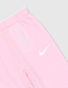 Conjunto deportivo Nike de algodón para bebé niña