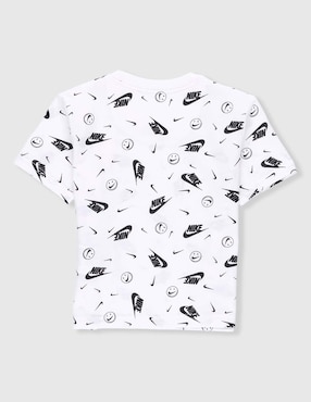 Playera Nike manga corta para bebé niño