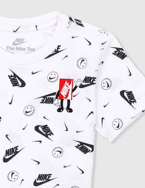 Playera Nike manga corta para bebé niño