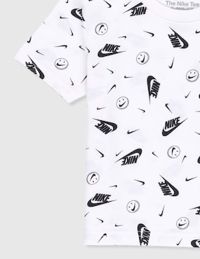 Playera Nike manga corta para bebé niño