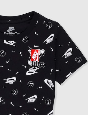 Playera Nike manga corta para bebé niño