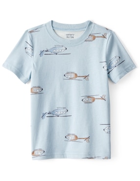 Playera Carters manga corta para bebé niño