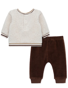 Conjunto casual Little Me de algodón para bebé niño 2 piezas