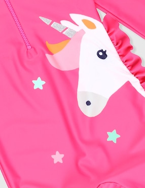 Traje de baño Matt & Megan Unicornio para bebé niña