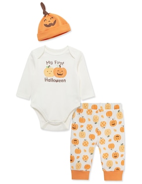 Conjunto Little Me de algodón para bebé unisex 3 piezas