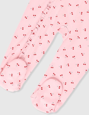 Set de mamelucos Piquenique Babies de algodón para niña