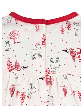 Conjunto vestido Gerber manga acampanada para bebé niña