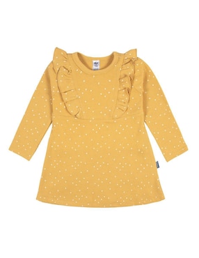 Vestido Gerber manga acampanada para niña