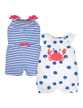 Conjunto vestido Gerber manga acampanada para niña