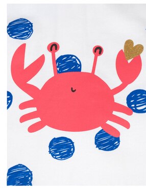 Conjunto vestido Gerber manga acampanada para niña