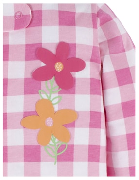 Set de mamelucos Gerber de algodón para bebé niña