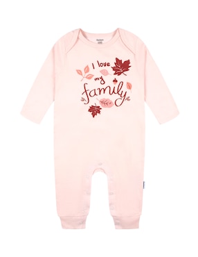 Set de mamelucos Gerber de algodón para bebé niña