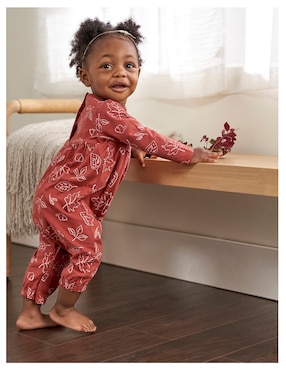 Set de mamelucos Gerber de algodón para bebé niña