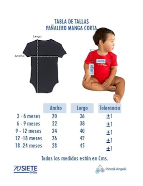 Pañalero Piccoli Angeli de algodón
