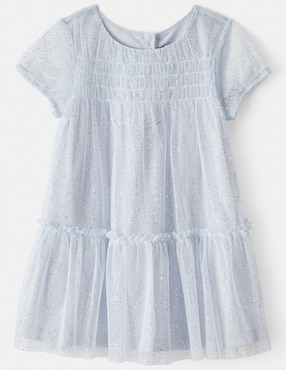 Vestido Oshkosh manga regular para bebé niña