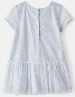 Vestido Oshkosh manga regular para bebé niña