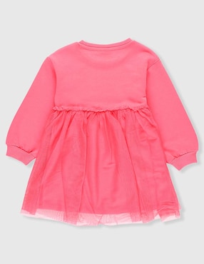 Vestido Name It manga larga para bebé niña