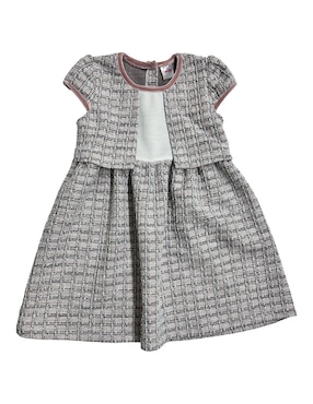 Vestido Fiorella manga cap para niña