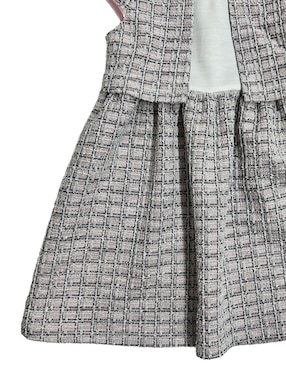 Vestido Fiorella manga cap para niña