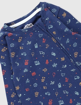 Set de mamelucos Piquenique Babies de algodón para bebé niño