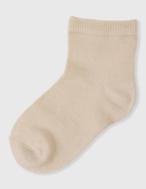 Set de calcetín Mon Caramel Basics para bebé niña 8 pares