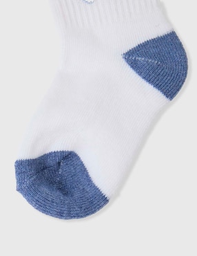 Calcetín Mon Caramel Basics de algodón para bebé niño 8 pares