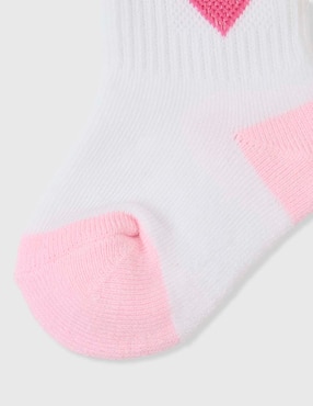 Set de calcetín Mon Caramel Basics de algodón para bebé niña 8 pares