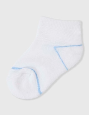 Set de calcetín Mon Caramel Basics de algodón para bebé niño 8 pares