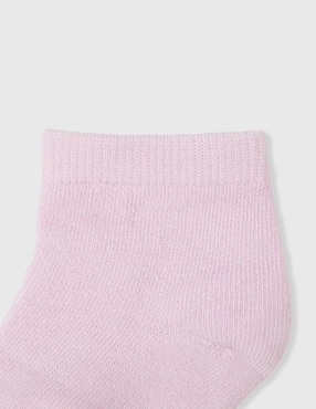 Set de calcetín Mon Caramel Basics para bebé niña 8 pares