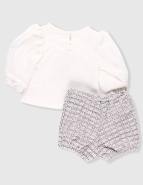 Conjunto Fiorella para bebé niña